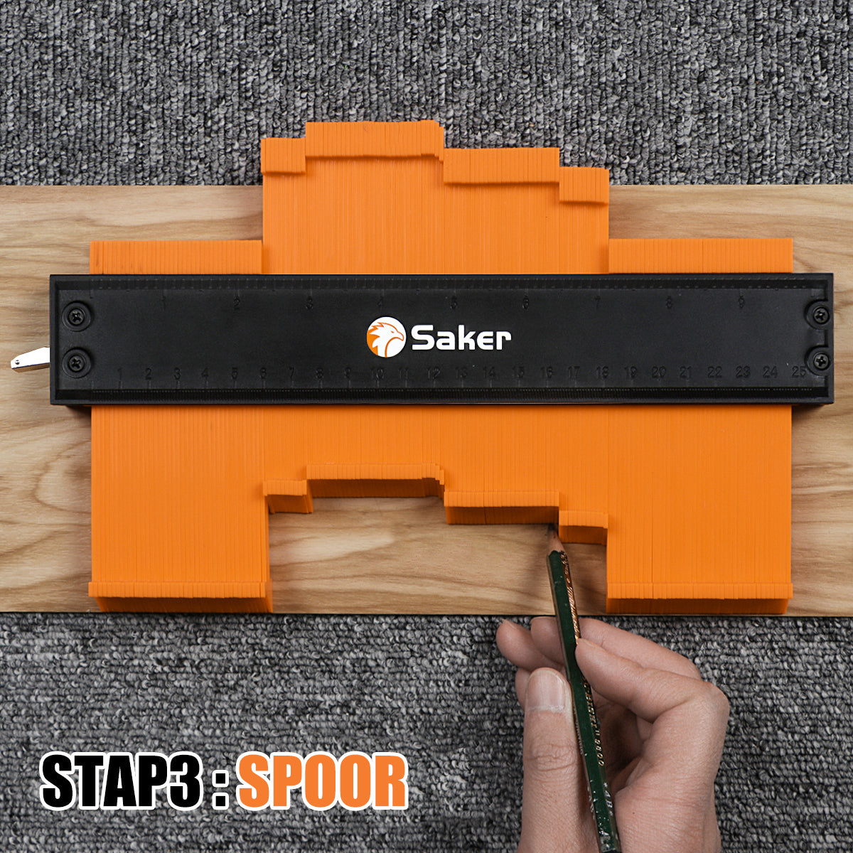 Saker®Outil de Profil de Mesure de Contour