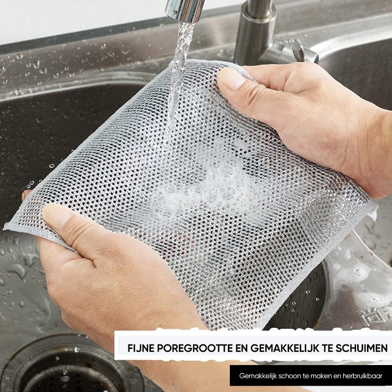 Lingettes multifonctionnelles pour lavage à sec et à l'eau