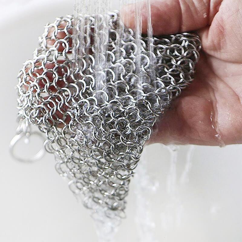 Nettoyant en acier inoxydable pour fonte