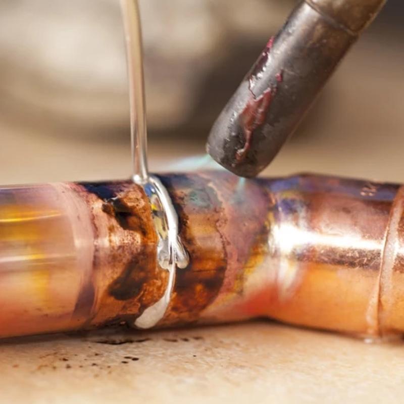 Solution pour le soudage avec des baguettes remplies