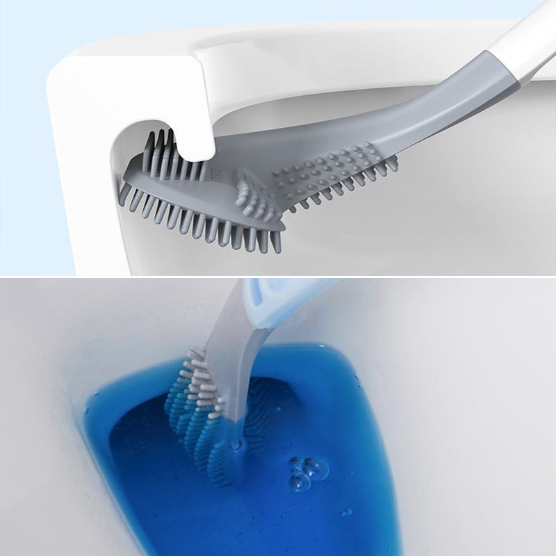 Brosse de toilette avec long manche