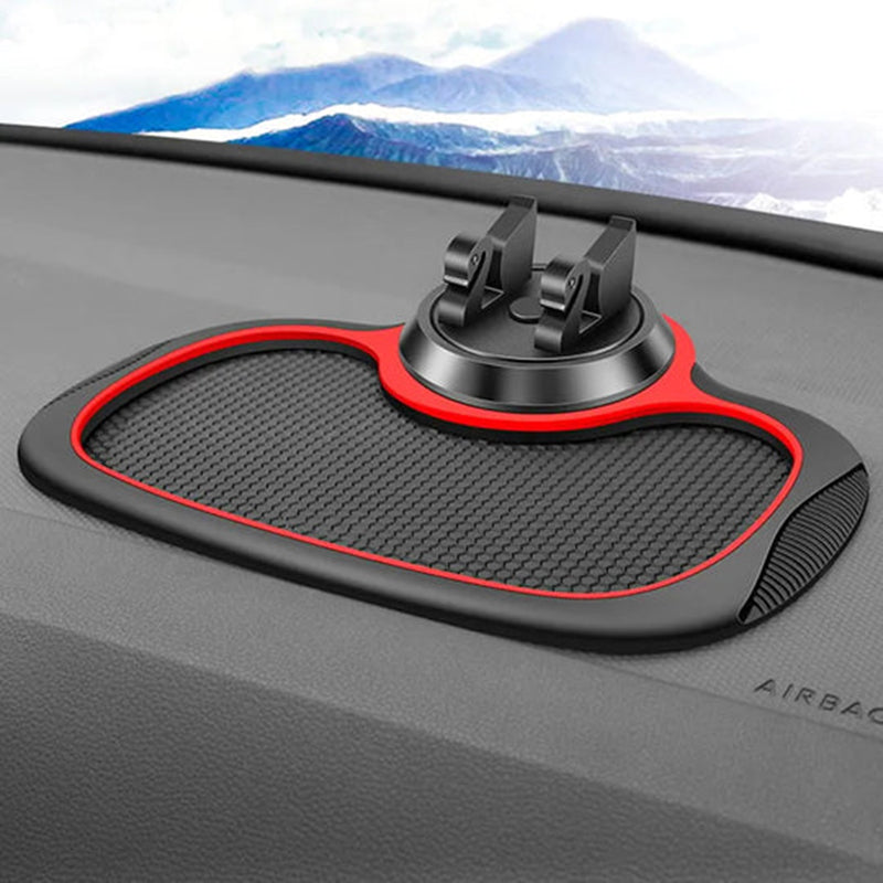 Tapis antidérapant auto avec support de téléphone