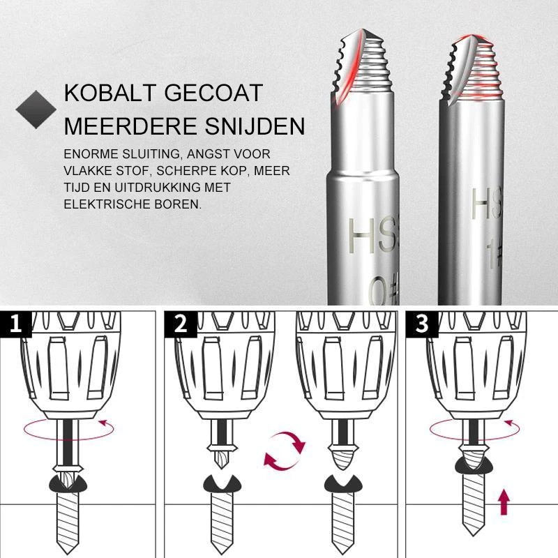 Extracteur de vis (4 Pcs/5pcs/6pcs)