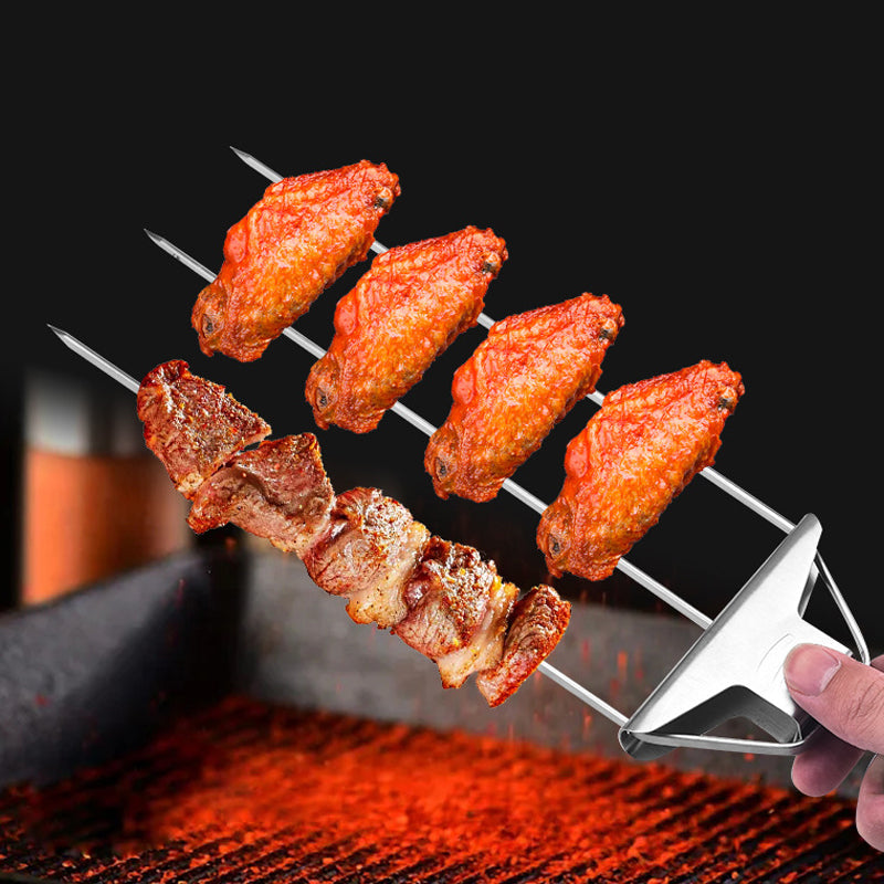 Brochettes à griller 3-en-1 - GrillSavant