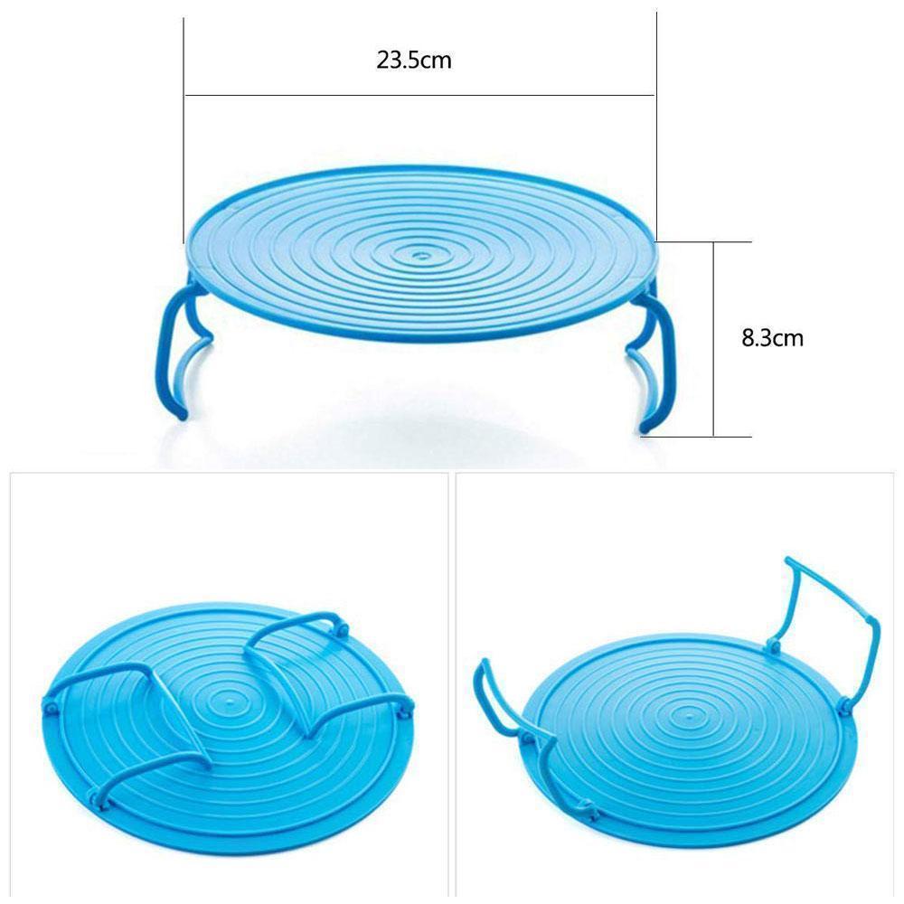 Plateau à micro-ondes pliable (2 pièces)