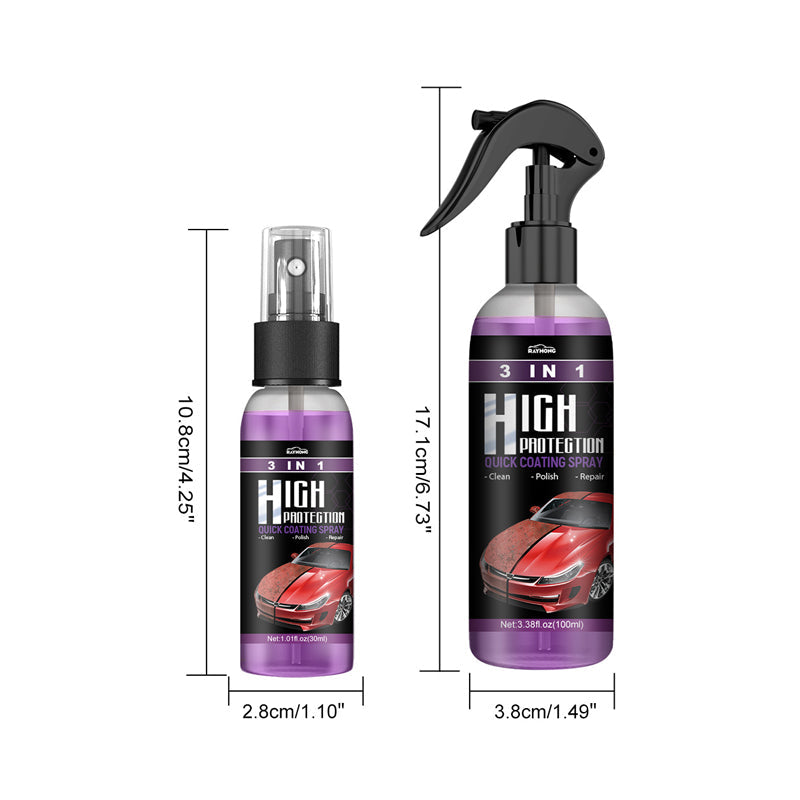 Spray de revêtement rapide 3 en 1 avec haute protection