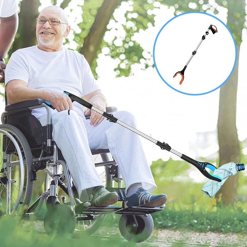 Griffe pliable avec clip rotatif à 360°