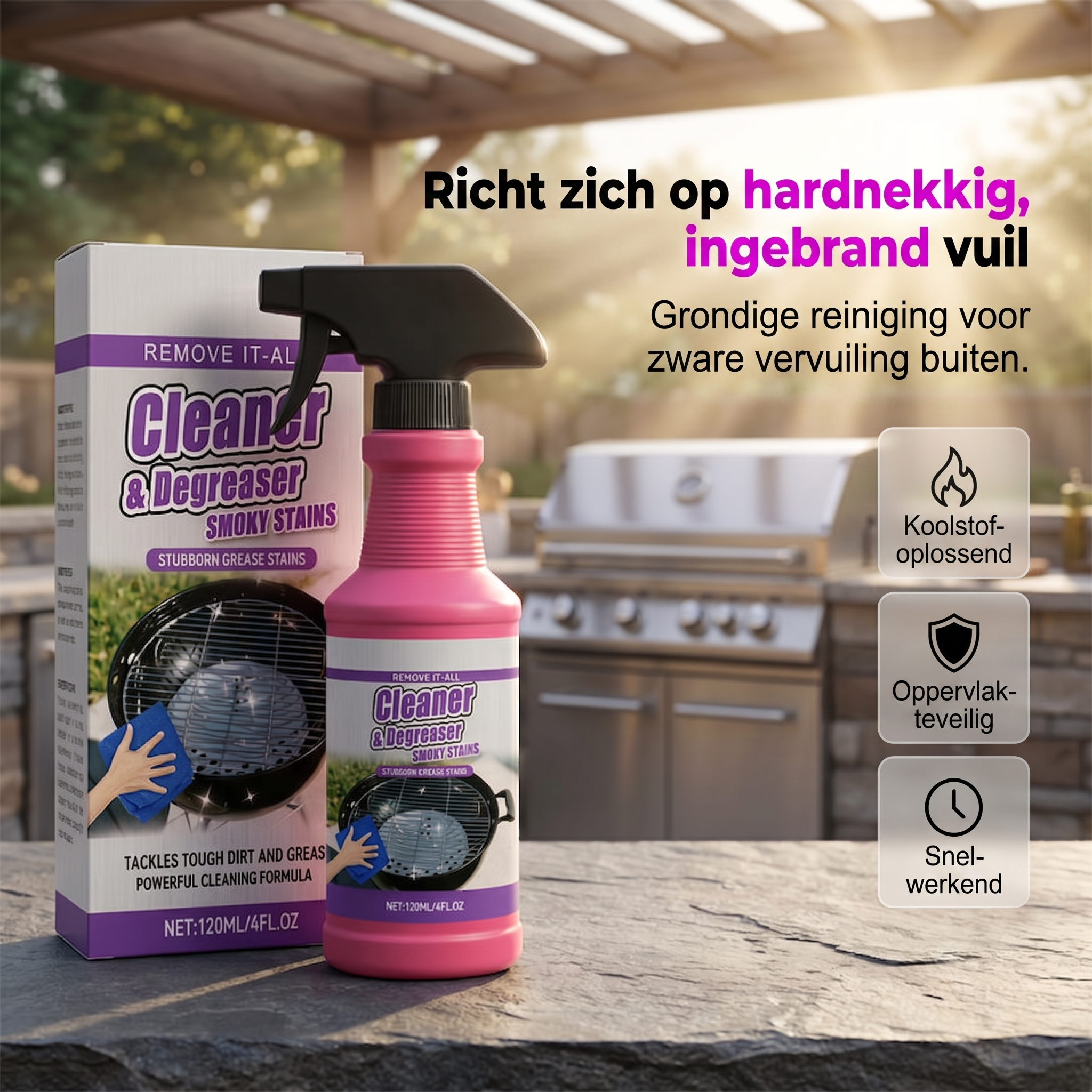 Spray Dégraissant BBQ Belviro
