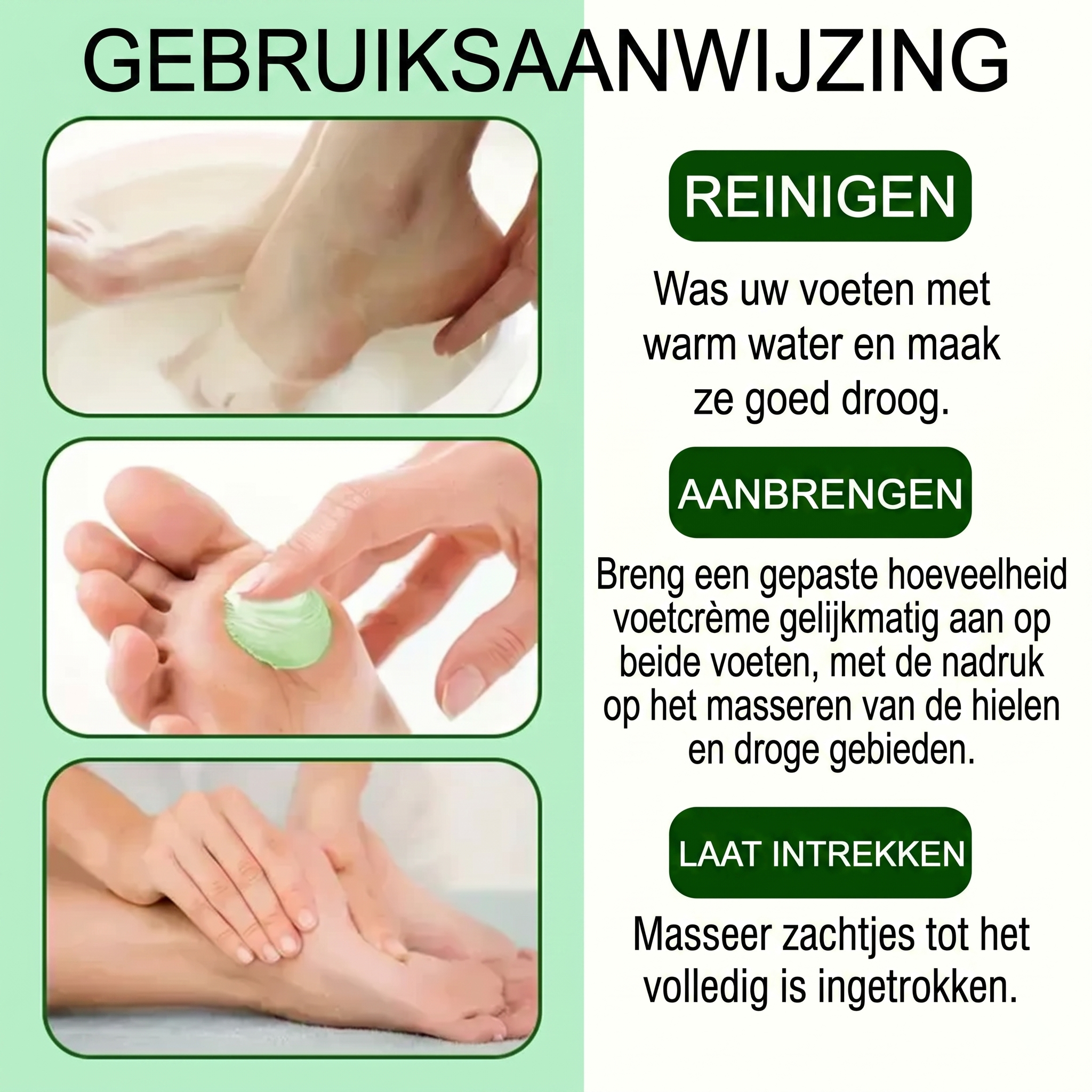 Crème Rafraîchissante pour les Pieds Calviro