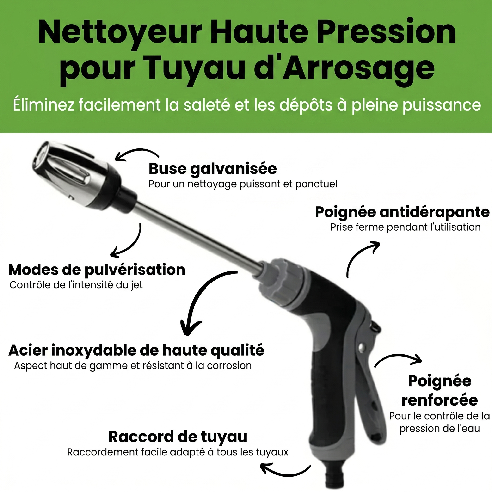 Buse Haute Pression Belviro PowerClean