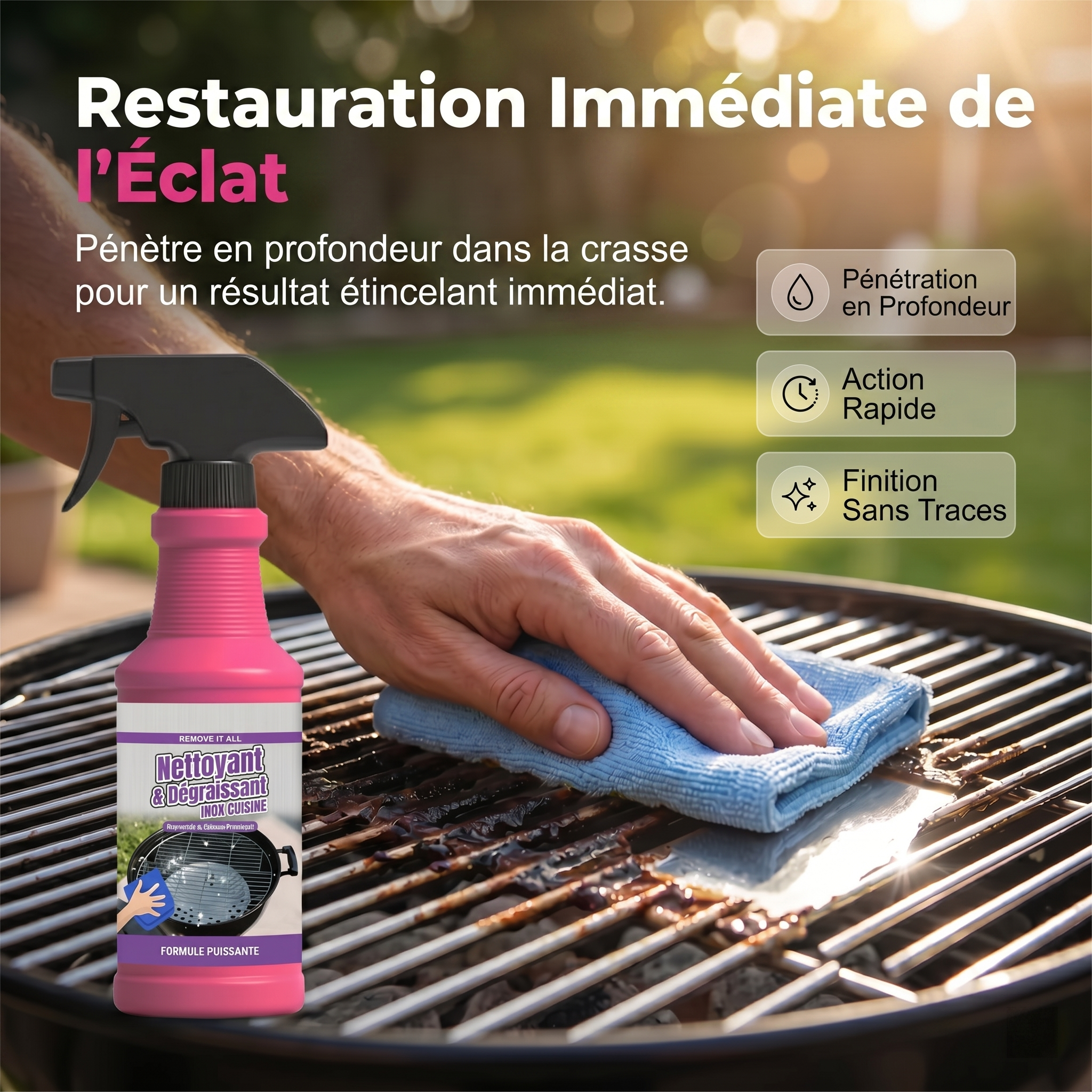 Spray Dégraissant BBQ Belviro
