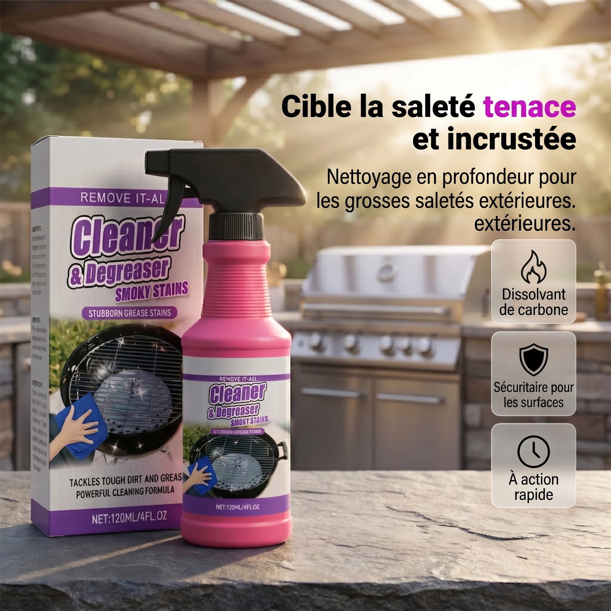 Spray Dégraissant BBQ Belviro