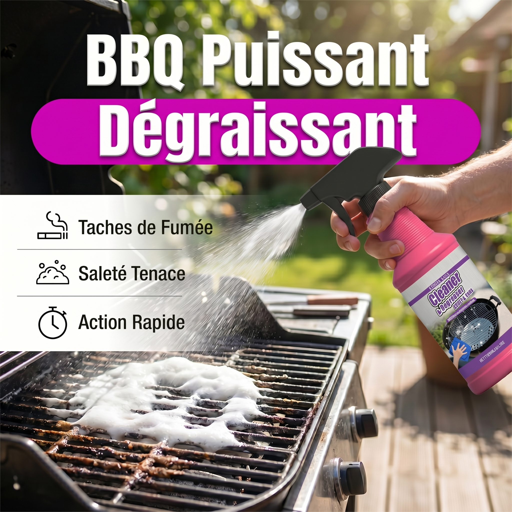 Spray Dégraissant BBQ Belviro