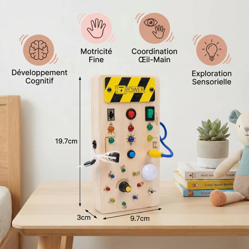 Tableau d'activités sensorielles Belviro