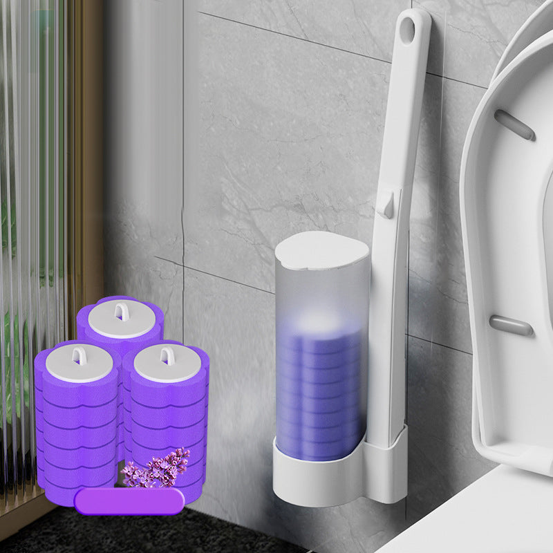Outils jetables pour le nettoyage des toilettes