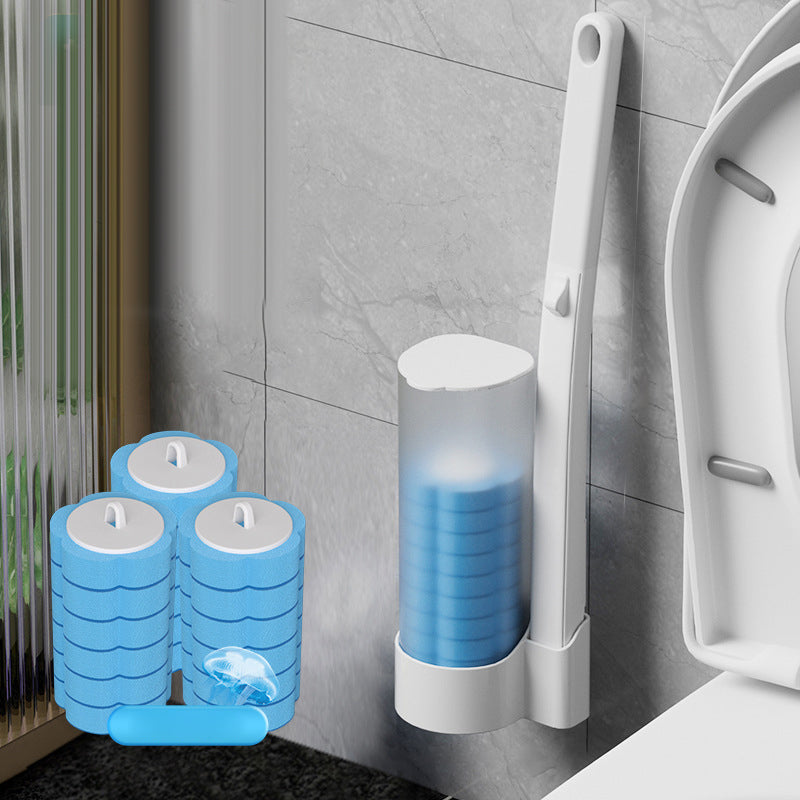 Outils jetables pour le nettoyage des toilettes