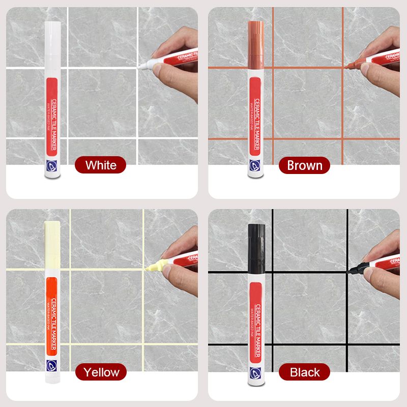 Calviro Marqueur de Rénovation pour Joints de Carrelage
