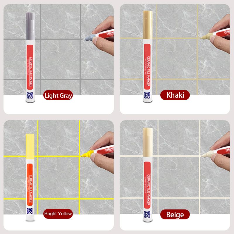 Calviro Marqueur de Rénovation pour Joints de Carrelage